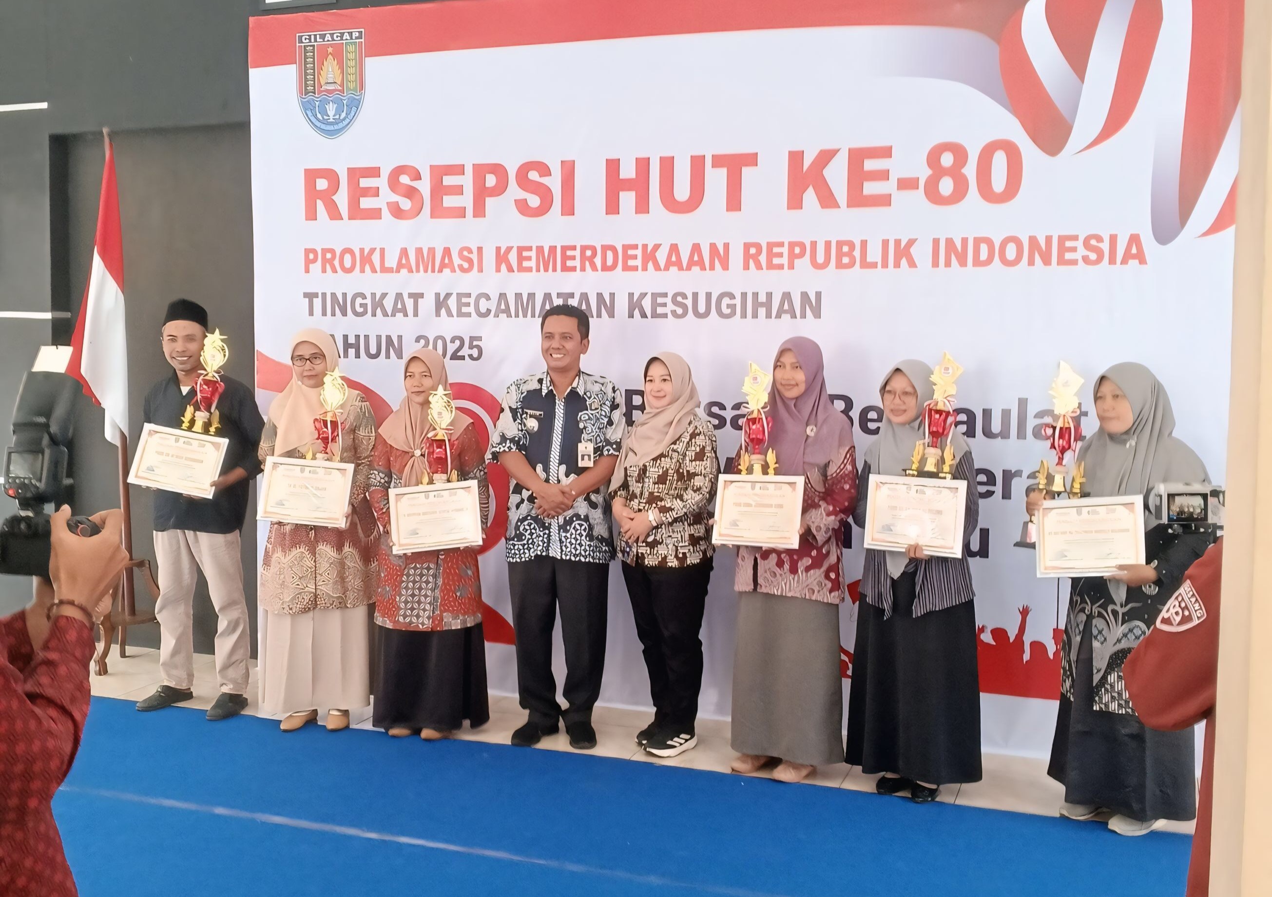 1st Runner-Up Award : 80th Indonesian Independence Day Carnival Kesugihan District